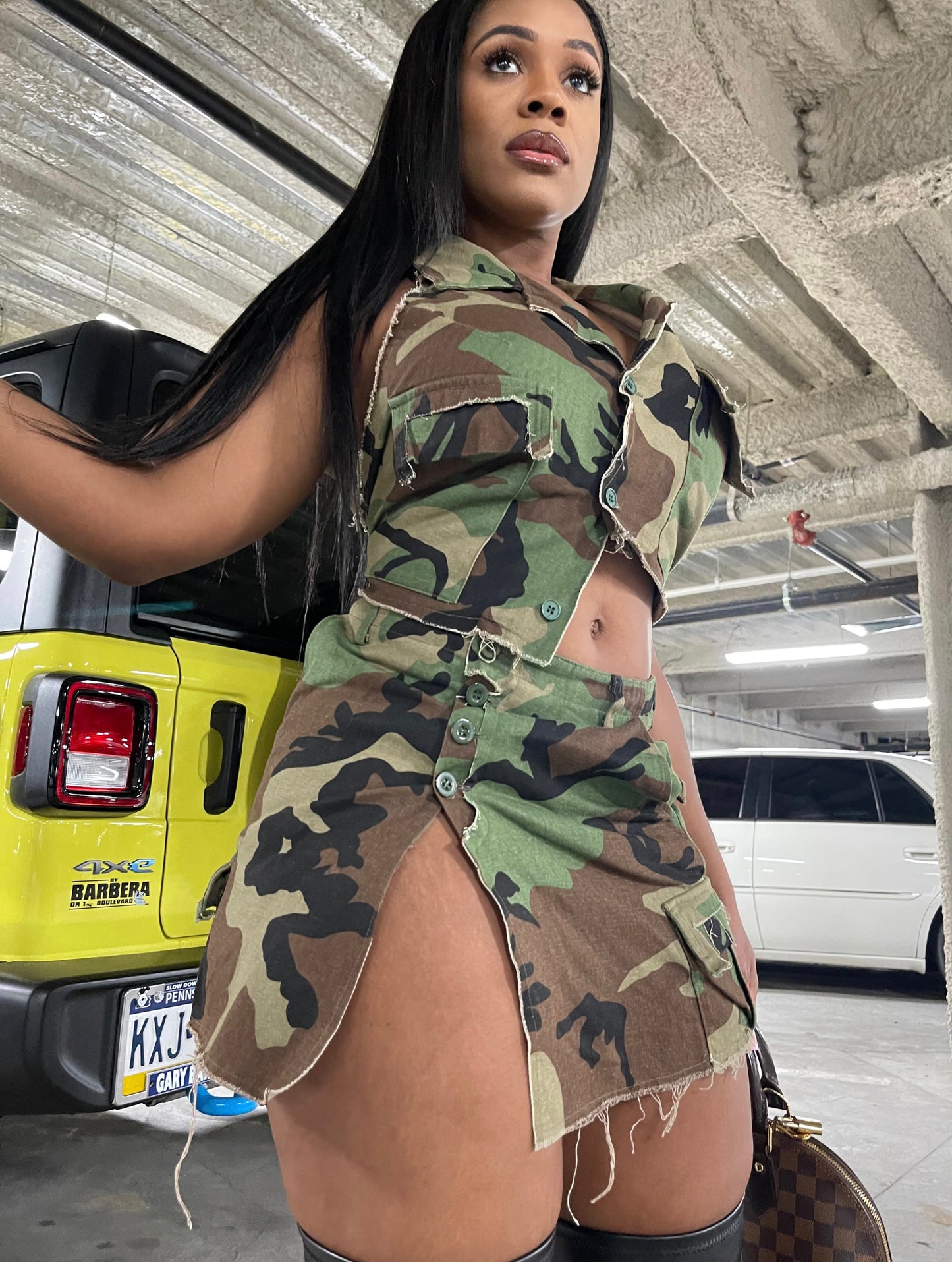 G.I Jane Two Piece Set